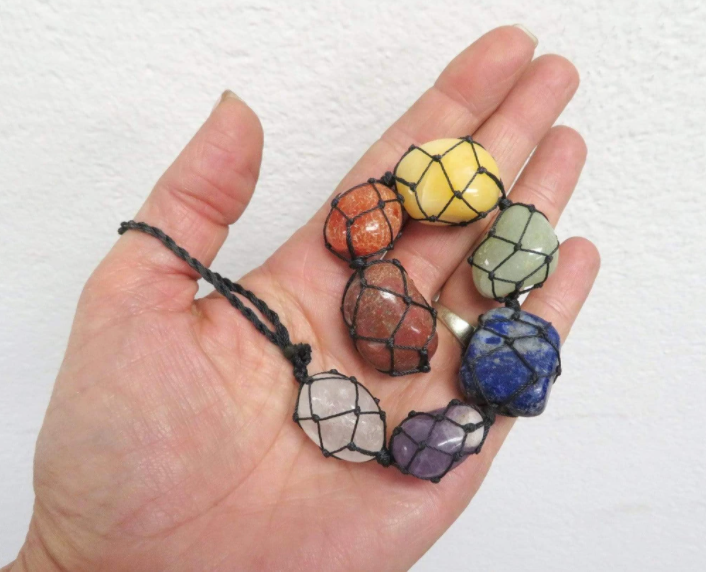 Hanging Chakra Stones