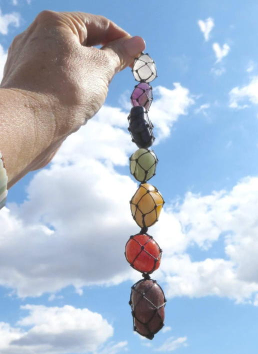 Hanging Chakra Stones
