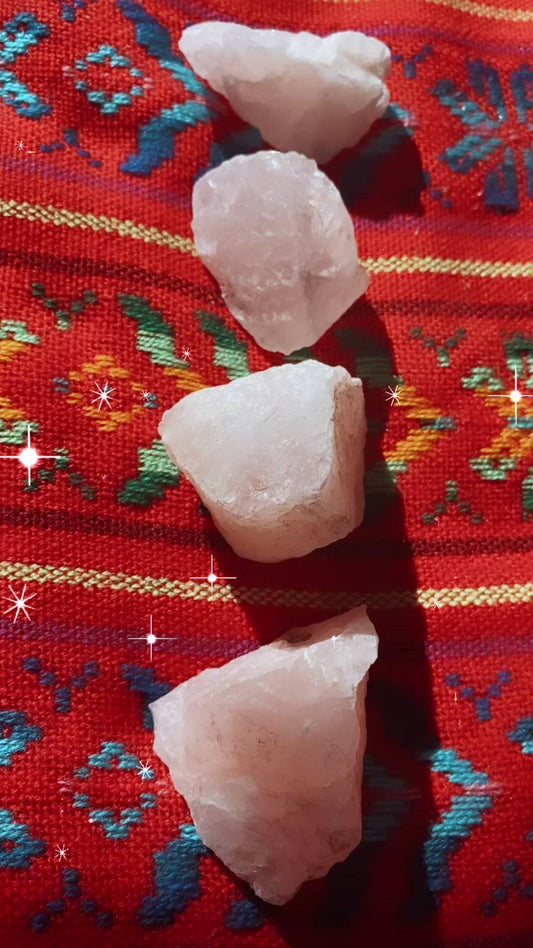 Raw Rose Quartz